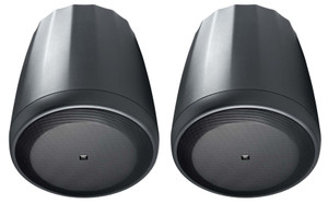 2 JBL Control 65 P/T 60w Commercial Black Pendant Speakers 4 Restaurant/Bar/Cafe