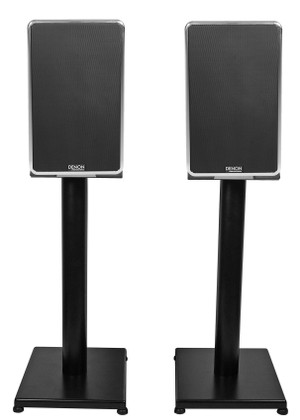 Pair Denon DN-508S 8" 220w RMS 3Way Studio Reference Monitor Speakers+21" Stands