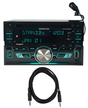 Kenwood DPX503BT Car CD Receiver w/Bluetooth MP3/USB/iPhone/Android+Aux Cable