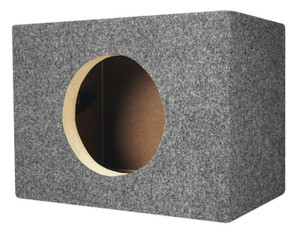 Rockville RS65 Single 6.5" Sealed MDF Subwoofer Box Sub Enclosure 0.41 cu ft.
