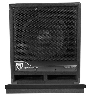 Rockville RBG10S Bass Gig 10" 1200w Powered PA Subwoofer DJ/Pro+Acoustic Riser
