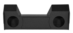 Dual 10" Bedlined Subwoofer Sub Box Enclosure for 2019-2021 Dodge Ram Crew Cab