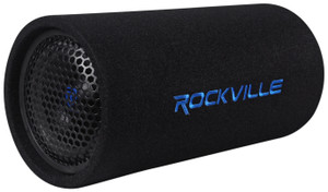 Rockville RTB65A 6.5 300w Powered Subwoofer Bass Tube and MP3 Input