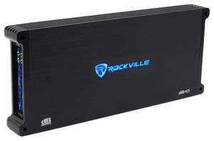 Rockville dB45 3200w/800w RMS 4 Channel Amplifier Car Stereo Amp, Loud!!