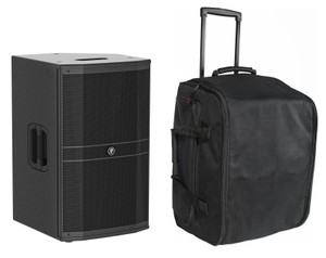 Mackie DRM212-P 12" 1600w Professional Passive DJ PA Speaker+Rolling Carry Case