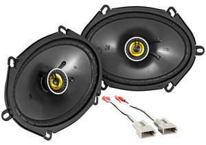 Rear Kicker 6x8" Factory Speaker Replacement Kit For 1997-1998 Lincoln Navigator