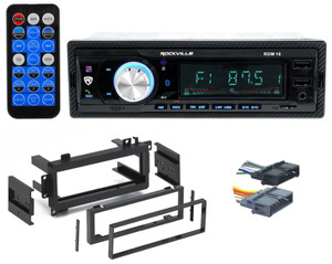 1-Din Digital Media Bluetooth AM/FM/MP3 USB/SD Receiver For 98-00 Dodge Durango