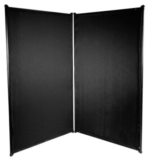 Rockville RAPFAB Black DJ Facade Extension 4 RFAAB 2 Extra Foldable Panels