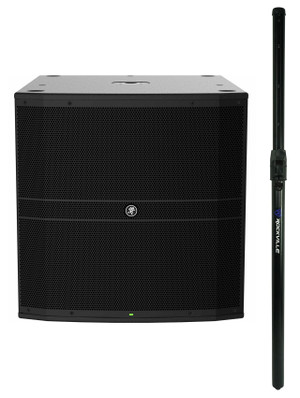 Mackie DRM18S 2000w 18" Active DJ PA Subwoofer Sub+Air Assist Speaker Pole Mount