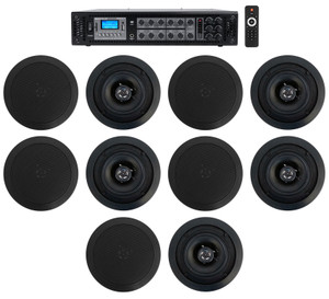 ASPX650UZD Amplificador de Linea Sonido Ambiental 650W con USB y Bluetooth  American Sound - Audiocustom