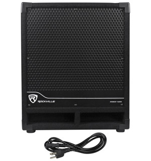 Rockville RBG12S Bass Gig 12 inches 1400 Watt Active Powered PA Subwoofer DJ/Pro