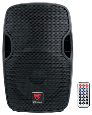 Rockville BPA12 12" Professional Powered Active 600w DJ PA Speaker with Bluetooth