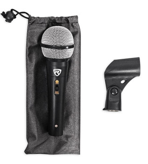 RPG2X10/15 SILVER MIC (RPG2X10, RPG2X15) Microphone with a silver top includes Mic, Mic Cable, Mic Bag, Fuse, MIic Clip