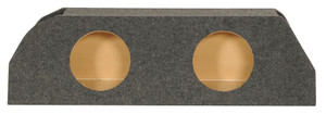 Dual 10" Subwoofer Sub Box Enclosure For 2010- 2015 Chevrolet Chevy Camaro