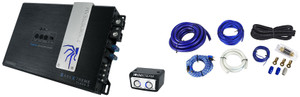 Soundstream BXA1-5000D 5000w 1-Ohm Mono Car Stereo Amplifier w/Bass EQ+Amp Kit