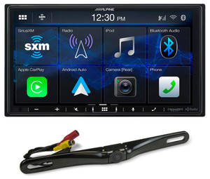 ALPINE iLX-407 7" Car Monitor Carplay Android Auto Receiver HD Radio+Backup Cam