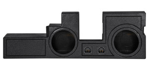 Super Duty Dual 10" Ported Subwoofer Box Enclosure For 2000-2016 Ford F250/350/450