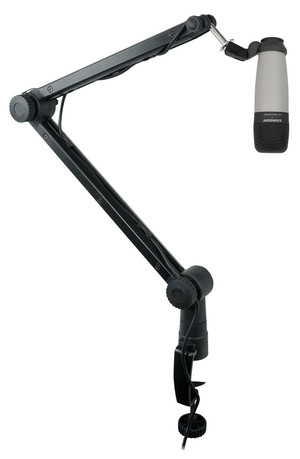 Samson C01 Studio Condenser Recording Microphone+Pro Mic Boom Arm Stand