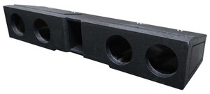 Rockville REC130 Quad 6.5" Subwoofer Enclosure Box For Chevy 2007-2020 Crew Cab