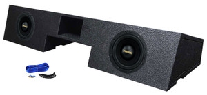 (2) Rockville 3000w 8" Subwoofers+Enclosure Box For Chevy 1999-2006 Xcab Classic