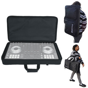 Rockville DC27 Padded DJ Controller/Mobile Producer Bag Backpack Adjustable Foam