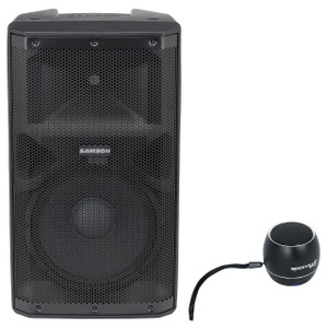 SAMSON Samson RS112A 12" 400w Powered Active DJ PA Speaker w/Bluetooth/USB+Home Speaker 