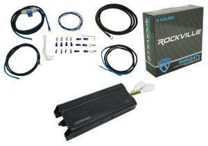 MEMPHIS AUDIO Memphis Audio MXA300.2 300 Watt RMS 2-Channel Amplifier+Amp Kit For ATV/UTV/RZR 