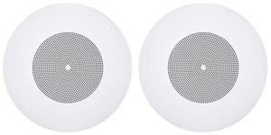 (2) JBL CSS8008 8" Commercial 70V/100V 5w Ceiling Speaker 4 Restaurant/Bar/Cafe