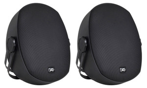 2 Peavey Impulse 5c Indoor/Outdoor 5" Speakers 4 Restaurant/Bar/Home/Patio-Black