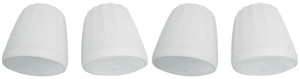 (4) JBL CONTROL 68HP-WH 70v Commercial 8" Hanging White Pendant Speakers