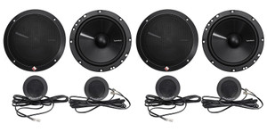 2-Pairs Rockford Fosgate Prime R1675-S 6.75" 320w Car Component Speakers R1675S