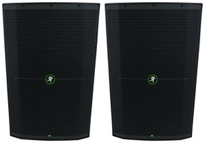 (2) Mackie Thump215XT 15" 1400 Watt Powered Active DJ PA Speakers Thump 212XT