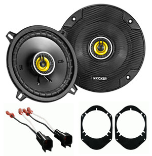 Kicker CSC Front Speaker Replacement Kit For 1999-2004 Ford F-250/350/450/550