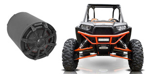KICKER 46CWTB82 TB 8" 600w Subwoofer+Enclosure for Polaris RZR/ATV/UTV/Cart/Jeep