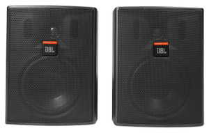 Pair JBL Pro CONTROL 25AV 5.25" 60 Watt 70v Indoor/Outdoor Commercial Speakers