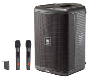  JBL EON ONE COMPACT Rechargeable 8" Powered PA Speaker/Monitor+(2) Wireless Mics 