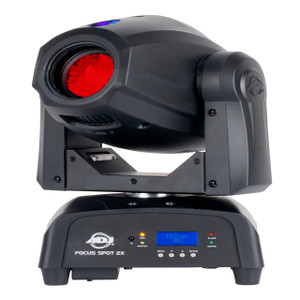 AMERICAN DJ American DJ ADJ FOCUS SPOT 2X 100 Watt Cold White LED DMX Moving Head Spot Light 