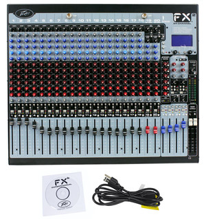  Peavey FX2 24 Professional Soundboard Mixing Console Mixer For Church/School 