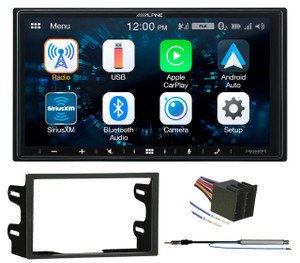 ALPINE Alpine 7” Receiver Bluetooth w/Carplay/Android For 1998-1999 Volkswagen Passat 