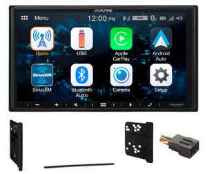 ALPINE Alpine 7” Receiver Bluetooth w/Carplay/Android For 2000-2010 Ford F-650/750 