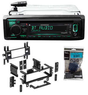 KENWOOD Kenwood CD Receiver +Bluetooth iPhone/Android/Remote App for 1986-96 Ford Bronco 