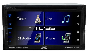  JVC KW-V350BT 6.2" Car DVD/Bluetooth Receiver Monitor w/iDatalink Maestro Ready 