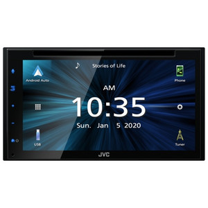  JVC KW-V66BT 6.8" Car CD/DVD Player Receiver w/Apple Carplay/Bluetooth/Android 