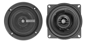 MEMPHIS AUDIO Pair Memphis Audio PRX4 4" 40 Watt 2-Way Car Speakers w/Pivot Tweeters 