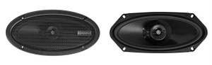 MEMPHIS AUDIO Pair Memphis Audio PRX410 4x10" 100 Watt 2-way Car Speakers w/Pivot Tweeters 