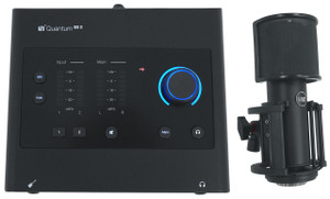 PRESONUS Presonus Quantum ES2 2 x 2 USB-C Audio Recording Interface+Warm Audio Microphone 