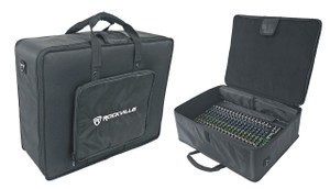  Rockville Pro Mixer Bag w/6 Padded Dividers Fits Behringer X32 Producer 