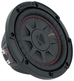 Kicker KICKER 48CWRT674 CompRT 300w Shallow 6.75" Subwoofer DVC 4-ohm Car Sub CompRT67 