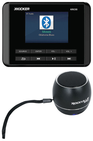 Kicker KICKER 47KRC55 KRC55 Digital LCD Remote Control for KMC5/KMC100+Home Sopeaker 