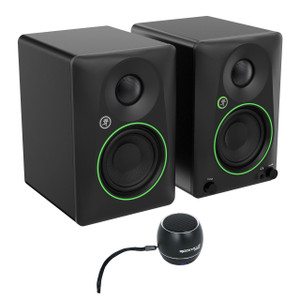 MACKIE Mackie CR3.5BT 3.5" Active Studio Monitors w/Tone Control/Bluetooth+Home Speaker 